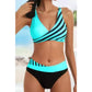 Costum de baie bikini din două piese la modă pentru femei👙