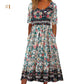 🌞 HOT SALE 49% OFF - Rochie de vară cu imprimare boemă 🌸