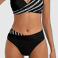 Costum de baie bikini din două piese la modă pentru femei👙