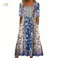 🌞 HOT SALE 49% OFF - Rochie de vară cu imprimare boemă 🌸