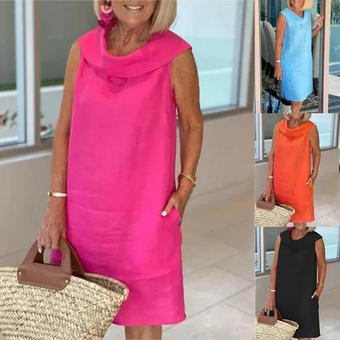 2025💖Rochie de vară cu guler cu volane