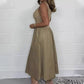 👗Rochii casual fără mâneci de culoare solidă pentru femei