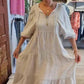 💞Rochie stratificată cu decolteu în V de culoare solidă