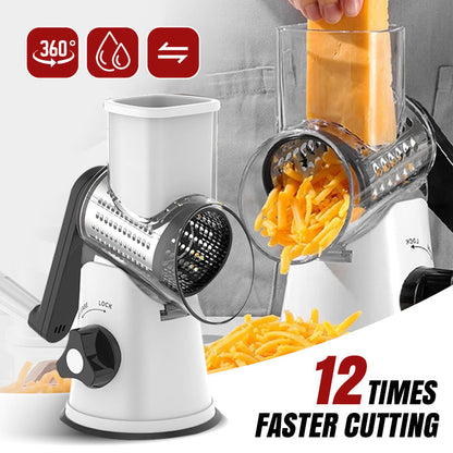 🔥 2025 Bucătărie de vânzare 🔥 Multifuncțional Manual Rotary Mill și Chopper 🚀🥕