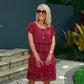 🔥Rochie casual pentru femei cu ondulație ruffle