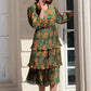 💃Rochie tipărită elegantă pentru femei care curge cu guler V