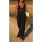 💖Femei V-Neck Maxi Casual Rochii