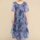 🌺Elegant mare dimensiune vrac sifon imprimate rochii