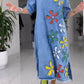 🌼Rochie largă cu imprimeu floral pentru femei