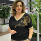 ✨Fashion Casual V-Neck imprimate Top