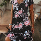 🌺Rochie maxi elegantă cu imprimeu floral și decolteu în V
