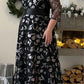 👗Plus Dimensiune dublu strat rochie elegantă