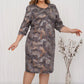 💝Rochie elegantă plus size cu imprimeu floral
