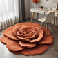 🌺 Covoraș cu model floral din pluș sau pământ de diatomee
