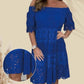 💃Rochie elegantă de dantelă patchwork fără bretele