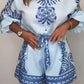 💕Set două piese casual vintage pentru femei - cămașă + pantaloni scurți