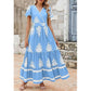 👗 Rochie Maxi Boho Casual V-Neck pentru femei