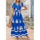 👗 Rochie Maxi Boho Casual V-Neck pentru femei