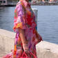 💃Rochie elegantă imprimată din sifon