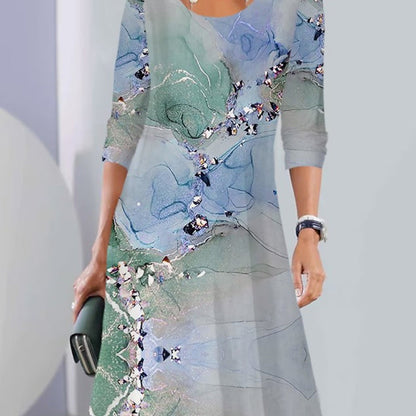 🌹Loose Elegant Floral Print Rochii pentru femei