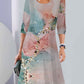 🌹Loose Elegant Floral Print Rochii pentru femei