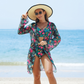 🏖️Costume de baie imprimate în mai multe culori pentru femei, set de 3 piese