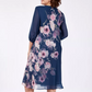 🌺Rochie elegantă din șifon imprimat cu gât rotund