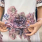 🌼Set din două piese cu imprimare de bujori din sifon