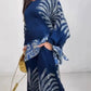 💖Femei stil etnic elegant imprimate Top Wide Leg pantaloni Set