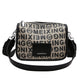 👜Moda Retro Letter Print Crossbody Bag