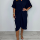 💖Rochie elegantă cu mânecă scurtă și decolteu în V