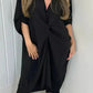💖Rochie elegantă cu mânecă scurtă și decolteu în V