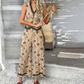 💖Set vesta boho și pantaloni cu picioare largi