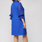 👗 Rochie elegantă de culoare solidă cu rever decupat