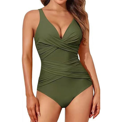 🩱 Costum de baie o singură piesă Slim Fit pentru femei🌴