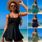 🌴 Costum de baie Tankini cu talie înaltă, două piese, pentru femei