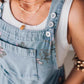 💗 Femeii imprimate Casual Denim Workwear Jumpsuit