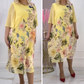 🌺Rochie casual din sifon cu imprimeu floral