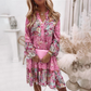 【S-4XL】🌺Rochie tipărită la modă elegantă