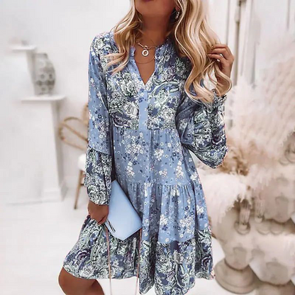 【S-4XL】🌺Rochie tipărită la modă elegantă