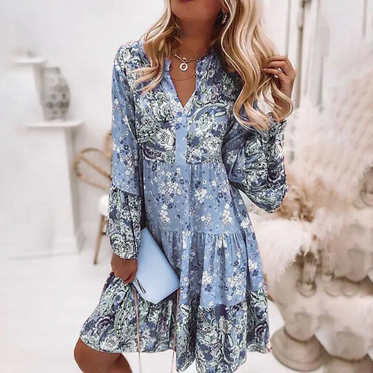 【S-4XL】🌺Rochie tipărită la modă elegantă