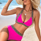 🏖️Holiday Wave Pattern V Neck Costum de baie sexy👙