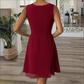 💃Elegant doamnelor sifon rochie fără mâneci