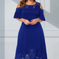 ✨Rochie elegantă de dantelă cu tiv de umăr rece pentru femei