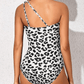 ☀️ Costum de baie pe un umăr, o singură piesă, pentru femei👙