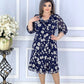 🌼Rochie imprimată din sifon pentru femei
