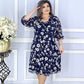 🌼Rochie imprimată din sifon pentru femei