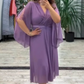 👗 Elegant doamnelor V-Neck rochie de sifon