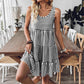 🌞Rochie tip vestă imprimată cu dungi pentru femei