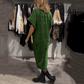 ✨V-neck moda vrac rochie
